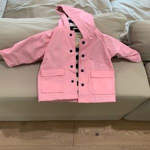 EUC Hatley Pink Raincoat